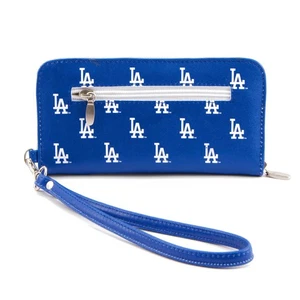 Women's Los Angeles Dodgers Zip-Around Wristlet Wallet - Picture 1 of 3