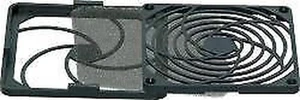 Fan Guard Grille Case with Filter 120x120mm Black 45ppi - Picture 1 of 1
