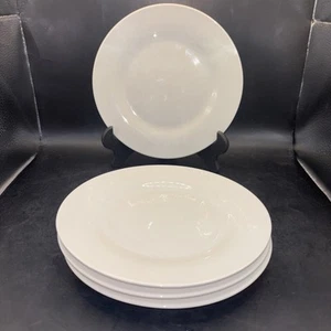ROYAL NORFOLK ASSIETTE 7,5" ABENDESSEN SALAT DESERT TELLER WEISS RUND 4ER SET - Bild 1 von 4