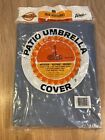 Blue Paradise Vintage Outdoor Patio Umbrella Cover Waterproof Washable 72"