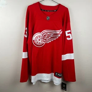 Detroit Red Wings Seider #53 NHL Fanatics Breakaway Trikot Home 2XL Neu mit Etikett 2024 - Bild 1 von 10