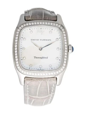 Reloj DAVID YURMAN de plata de ley y acero inoxidable, diamantes, pura sangre Foto 1 de 3