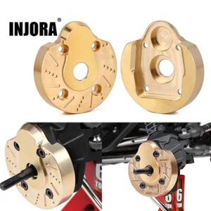 INJORA Brass Steering Knuckle Caps for 1:10 Axial SCX10 III Capra 1.9 - Picture 1 of 8
