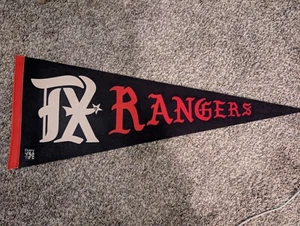Texas Rangers City Connect Pennant Game Day Giveaway Limited 2023 MLB Pennant - Picture 1 of 1