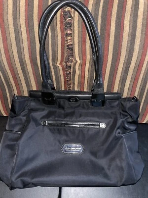 EUC! Petunia Pickle Bottom Cake Diaper Bag Society  Black Rare Premium Care - Image 1 of 4