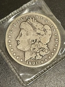 Silberdollar Morgan 1901-O - Bild 1 von 2