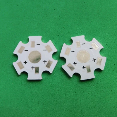 10pcs ~500pcs 1W Star Aluminum PCB 20mm for LED Lamp Bulb Spot Light 1x1W 1x3W - Image 1 of 3
