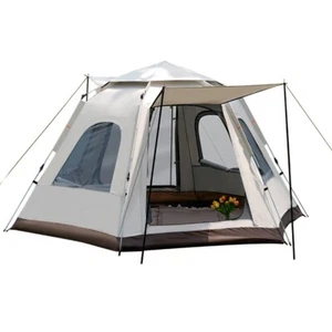 Full Automatic Outdoor Double Layers Anti Rain Windproof Hexagonal Camping Tent - Picture 1 of 1