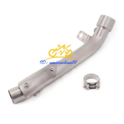 Conexión de tubo medio de escape deslizante de tubo de enlace para Suzuki GSXR 1000 K7 K8 2007-2008 Foto 1 de 2