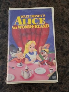 BRAND NEW Alice In Wonderland (VHS; 1951) Walt Disney RARE Sealed OOP - Picture 1 of 3