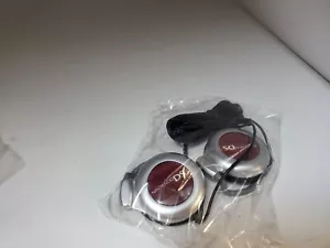 Auriculares sobre la oreja oficiales Nintendo Borgoña/Plateados 3DS y 3DS XL #M9 - Imagen 1 de 5