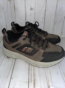 NEW Skechers Mens Brown 51933EWW Brown Oak Canyon Relaxed Fit Sneakers Size 8.5 - Picture 1 of 6