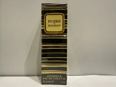 BALMAIN IVOIRE EAU DE TOILETTE 28ML SPRAY DISCONTINUED VINTAGE PRE-BARCODE - Bild 1 von 2