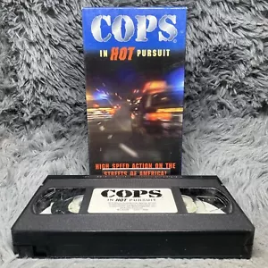 Cops - In Hot Pursuit VHS 1996 Show Tape Police Videos High Speed Chases Crime - Picture 1 of 8