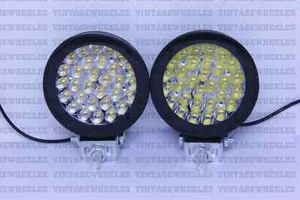 2 X Universal Round Shape 5 Inch 30 White LED Bright Light Extra light - Picture 1 of 5
