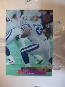 1995 Topps Stadium Club #388 - Marshall Faulk - Indianapolis Colts  95-340 - Picture 1 of 2