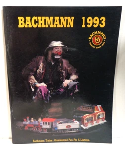 1993 BACHMANN DEALER TRAINS AND HOBBY CATALOG - Picture 1 of 10