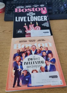 (3) 2025 Boston Magazines Lot - Imagen 1 de 2