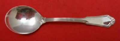 Jacobean by Reed and Barton Sterling Silver Bouillon Soup Spoon 5 1/4"   - Image 1 of 2