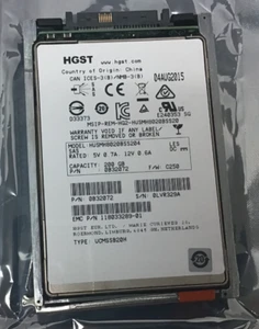STOCKAGE SSD SAS EMC 200 Go 2,5" 005051195 husmh8020bss204 - Photo 1/3