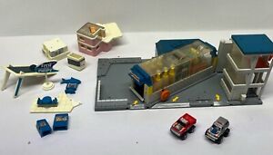 Vintage 1987 Galoob Micro Machines Travel City Playsets Lot Sets Incomplete