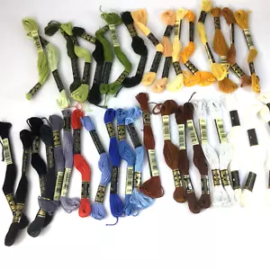 Mouline Special Needlepoint Multicolor Cotton Embroidery Floss Tread Lot 38 New - Picture 1 of 5