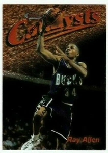 RAY ALLEN 1997-98 Topps Finest CATALYST (Coating) #18 Bucks Boston Celtics - Picture 1 of 2