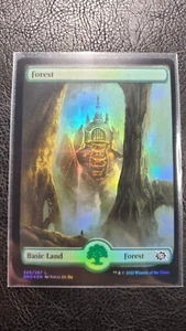 Forest Full Art FOIL 286/287 M PF MTG Brothers War Series  - Picture 1 of 2