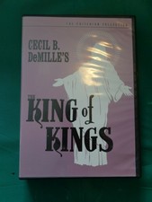 The King of Kings 2004 DVD 2 Disc Set Criterion Collection Cecli B De Milles