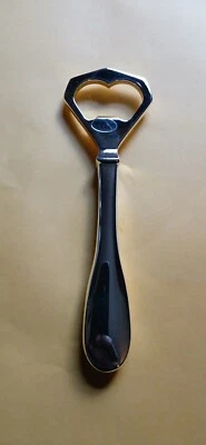 Moderno abrebotellas plateado sin deslustre - ¡Nuevo en caja! Foto 1 de 2