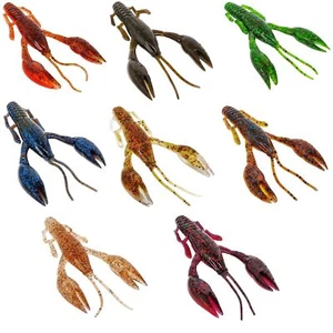FTM Krawallo Craw 10cm - 6 Gummikrebse, Creaturebait, Kunstköder, Barschköder - Bild 1 von 9