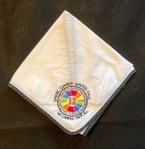 Vintage B.S.A. Neckerchief  “SPRING • SUMMER • WINTER • FALL” ~ item D123 - Picture 1 of 6