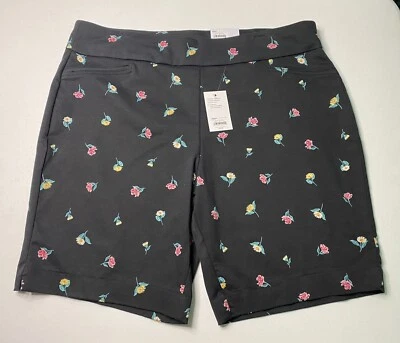 Bermudas elásticas Croft & Barrow The Effortless talla 18P nuevas con etiquetas para mujer Foto 1 de 4