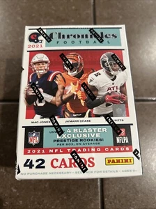 Caja bláster sellada de fútbol americano NFL 2021 Panini Chronicles 42 tarjetas - Imagen 1 de 4