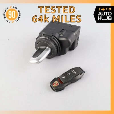 Porsche Macan Turbo 95B 2015 módulo de interruptor de encendido de arranque con llave OEM 64 k Foto 1 de 4