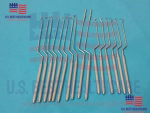 Hardy Pituitary Neuro Curettes Set Of 16 Surgical Instruments Transsphenoidal CE - Picture 1 of 3