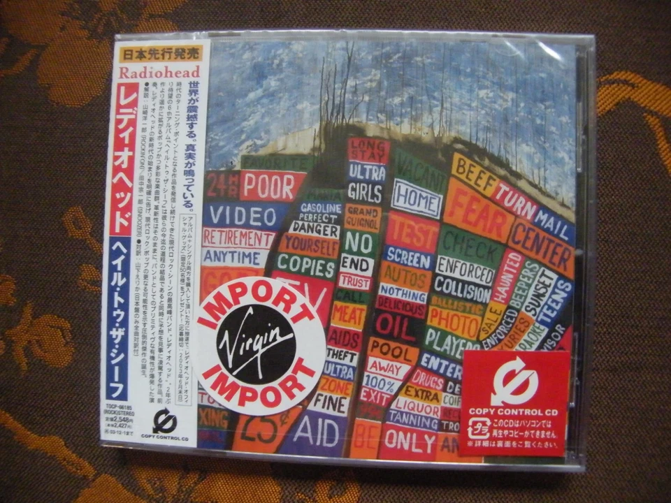 CD RADIOHEAD - Hail To The Thief / COPY PROTECTED (2003) JAPAN OBI NEUF (13) - Photo 1/2