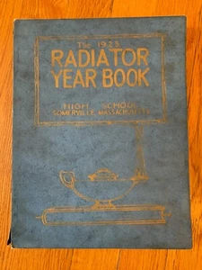 Anuario de radiador de colección 1923 Somerville High School MA Art Nouveau antiguo - Imagen 1 de 12