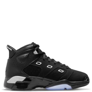 Nike Boys Jordan 6 17 23 DM1159-001 Black Basketball Shoes Sneakers Size 7Y - Picture 1 of 8