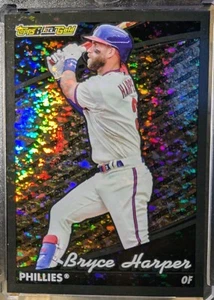 2022 Topps Update Black Gold #BG-19 Black Parallel Bryce Harper #/299 - Bild 1 von 4