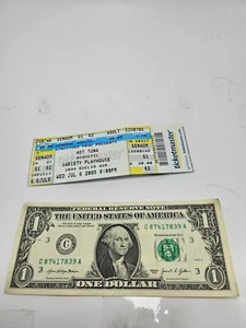 Jul 2005 Hot Tuna Unused Concert Ticket - Atlanta, GA - Picture 1 of 3