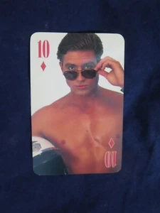 Tarjeta de juego Chippendales Ten of Diamonds 1991 - Imagen 1 de 2