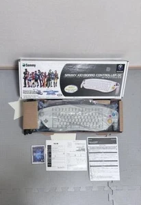 Nintendo Gamecube Sammy white and black Controller Keyboard color, tested Japan - Picture 1 of 11