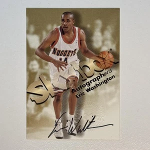 1998-99 Skybox Premium - Autographics #_ERWA Eric Washington - Picture 1 of 2