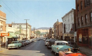 # K2538 WAYNESBORO, VA. POSTKARTE, GESCHÄFTSTEIL, KOKSSCHILD - Bild 1 von 2