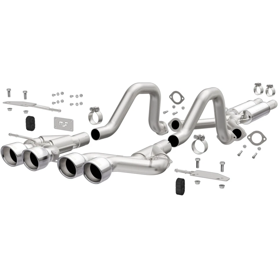 MagnaFlow Performance Exhaust System Kit 15281: 2000-2004 Chevrolet Corvette - Image 1 of 4