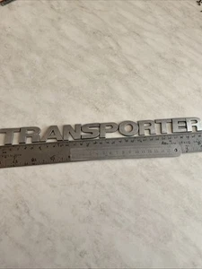 USED TRANSPORTER VW SEPARATE LETTERS VAN BADGE - Picture 1 of 17