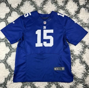 Nike NFL Men's Blue NY Giants Jersey Brandon Marshall #15 Size 3XL - Picture 1 of 15