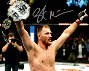 Fotografía autografiada por Stipe Miocic UFC 8x10 - JSA auténtica - Imagen 1 de 1