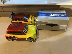 New Tamiya 1/10 R/C M-03R Chassis Kit M03R  Plated Mini Cooper, Futaba M02, M05 - Picture 1 of 24